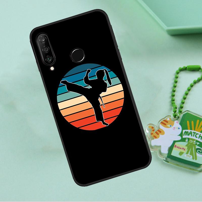 Чехол Kungfu Taekwondo для Huawei Nova Y90 Y70 Y60 Y61 Y91 Y72 9 10 SE 12i 12s 11i 5T P60 Pro P20 P30 P40 Lite