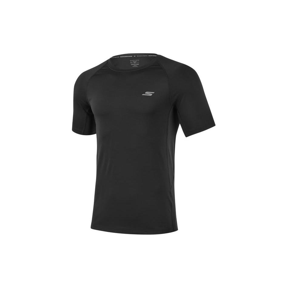 Skechers T Shirt Men's Carbon Black P223M062-0018