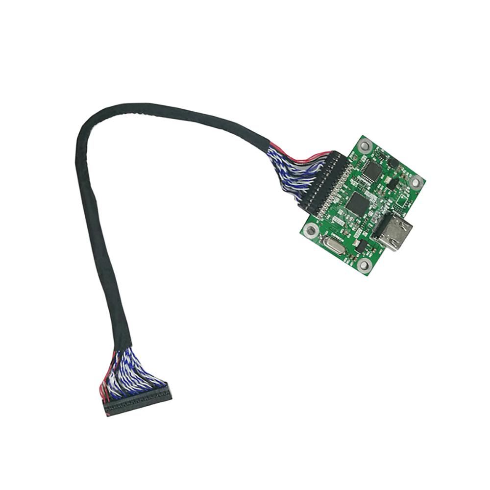 LVDS к HD Мультимедийный интерфейс высокой четкости Адаптерная плата Кабель Конвертер