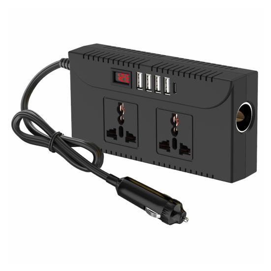 Car Power Inverter Overload Protection Universal USB-C Fast Charging Portable Car Charger