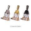 3 Way Short Straight Guitar Toggle Switch Pickup Selector with Brass Hat Compatible with Gibson Les Paul LP SG Electric Guitars