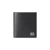 Кожаный кошелек с клапаном и логотипом-буквой Мужской кошелек Черный 739365-1AAJA-1193
