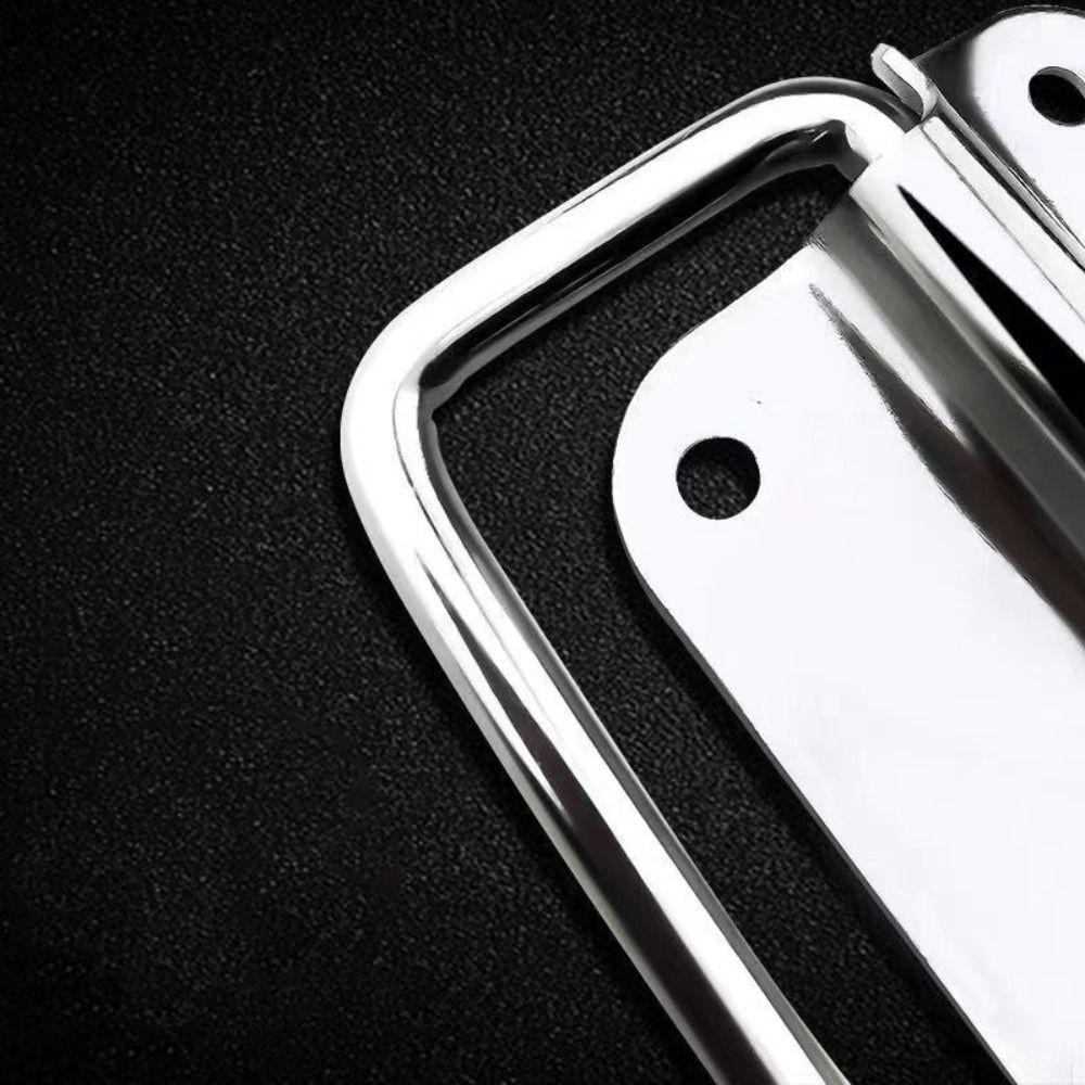 Складная ручка ящика шкафа, серебряная ручка деревянной коробки, прочная простая дверная ручка