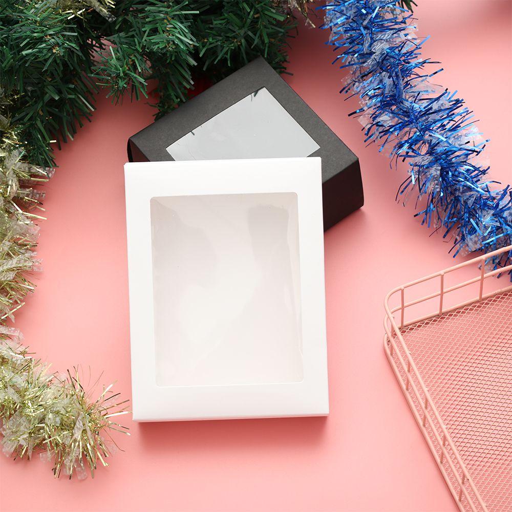 Принадлежности Подарочный Чехол Детский Подарок Прозрачное ПВХ Окно Упаковка для Торта Конфета Упаковочный Пакет Бумажная Подарочная Коробка