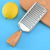 Vegetable Grater Comfortable Grip Simple Operation Thick Anti-rust Easy To Clean Grate Stainless Steel Chocolate Lemon Cheese Grater for Kitchen