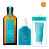 Moroccan Oil Hair Care Set (Oil 100+Mending 75+Hydrating Mask 75 Package)