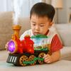 Sounding Spray Train Toy Simulation Steam Educational Toy Creative Steam Train Toy  Gift