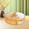 Dried Fruit Plate Serving Candy Dish Snack Container Compartment Storage Box Appetizer