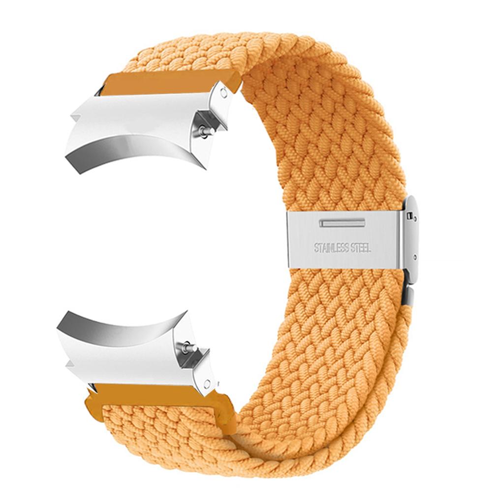 20 мм ремешок для Samsung Galaxy Watch 7/4/5/6/pro/classic 45 мм 44 мм 43 мм 47 мм без зазоров нейлоновый браслет correa Galaxy watch6 7 ремешок