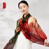 Женский шарф 100% шелк-тусса от Zhenjinjian