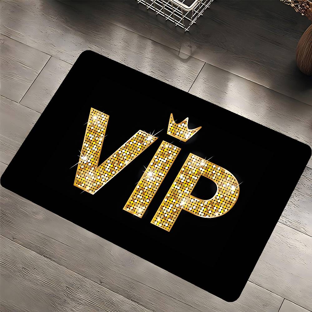 V-VIP Member Only Room Mats Cheaper Anti-slip Modern Living Room Balcony Printed Welcome Rug