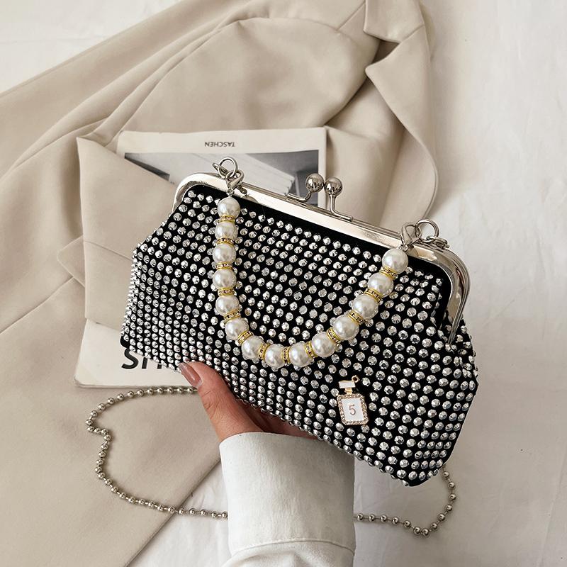 Блестящие бриллианты женская сумка 2022 тренд леди вечерний клатч кошелек клип сумка женская роскошная сумка Corssbody сумки для женщин