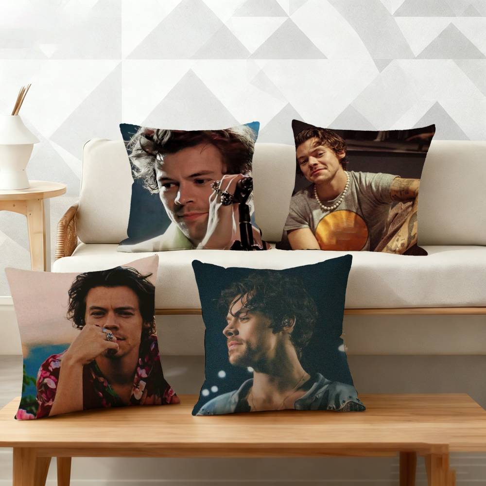 Singer HHaRRy Music Pillow Case Pattern Printed Pillowcase For Living Room Sofa Cushion Cover