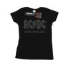 AC/DC Womens/Ladies Back In Black Boyfriend Fit Cotton T-Shirt