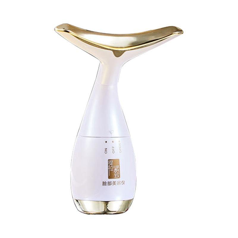 Массажер для лица, шеи, косметическое устройство, электрический V-образный интродьюсер, укрепляющий, омоложение, против морщин, тонкий двойной подбородок, уход за кожей, массаж лица