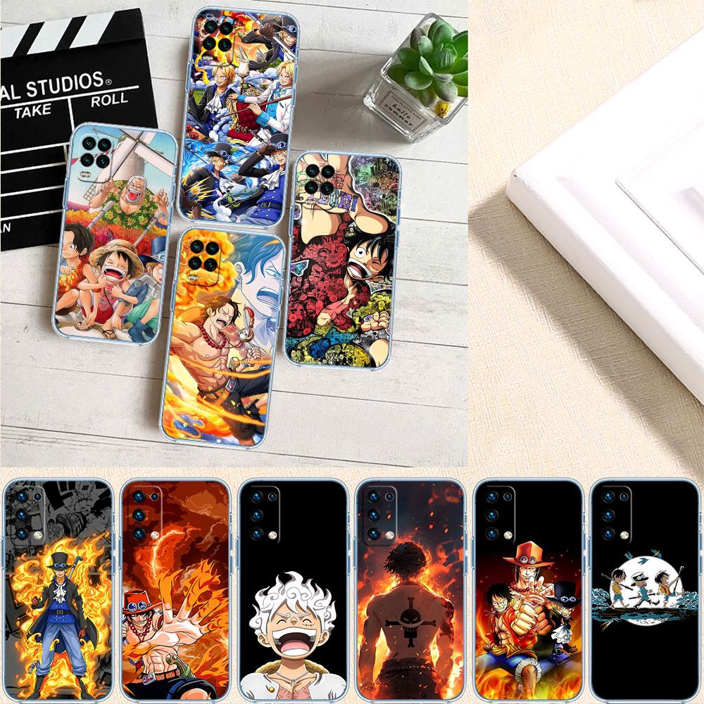 One Piece ACE Sabo Luffy Phone Case for LG K22 K30 K40 K40S K41 K42 K50 K50S K51 K51S K52 K61 K62 K71 K92 Q60 Q61 V40 V50 V60