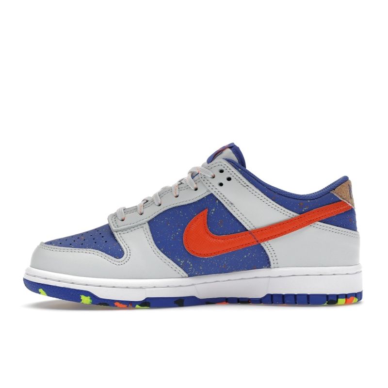 Nike Кроссовки Dunk Low GS Playground Paint Pack для детей, синие, фотонно-пылевые, астрономически-синие HJ9233-025