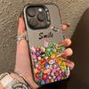 Чехол для телефона с яркими цветами и большими глазами для iPhone 11 12 13 14 15 Pro Max Plus Mini XR XS X 7 8 Plus SE2 Ударопрочный Покрытие