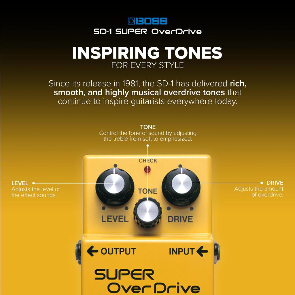 BOSS Super OverDrive SD-1