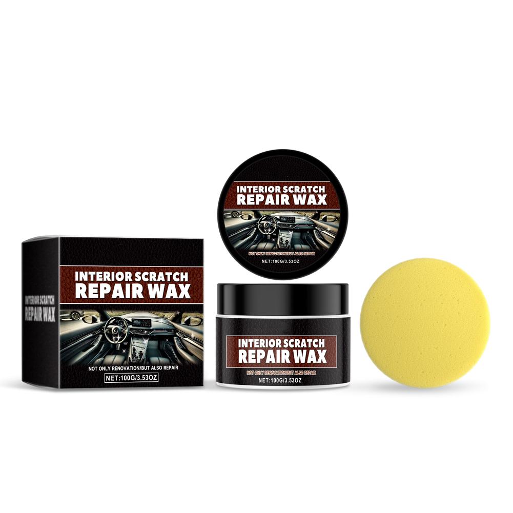 Premium Car Interior Scratch Repair Wax – Deep Clean, Decontamination, Scratch Polishing, Brightening & Maintenance Kit