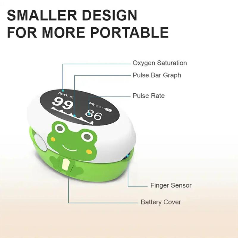 Маленький лягушонок детский мини-пульсометр BM20