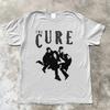 НОВИНКА Белая хлопковая футболка унисекс с логотипом группы The Cure Размеры S5X Футболка унисекс