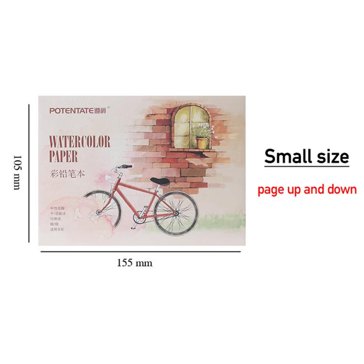 Professional Color Pencil Book Watercolor Paint Paper Coloring Book