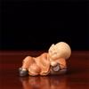 Decoration Desk Miniatures Little Monk Figurine Monk Ornament Buddha Monk Statue Small Monk Status