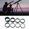 Astronomical Telescope Extension Tube Set 8Pieces Standard M48x0.75 Assorted Size 3/5/7/10/12/15/20/30mm Extending Rings