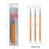 gold pen holder pull-string pen 3-piece set