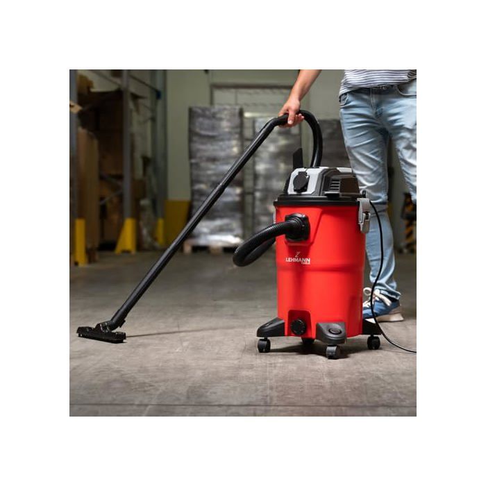 wet and dry vacuum cleaner - LEHMANN - 30 L - 1500 W - 18 kPa - HEPA filter
