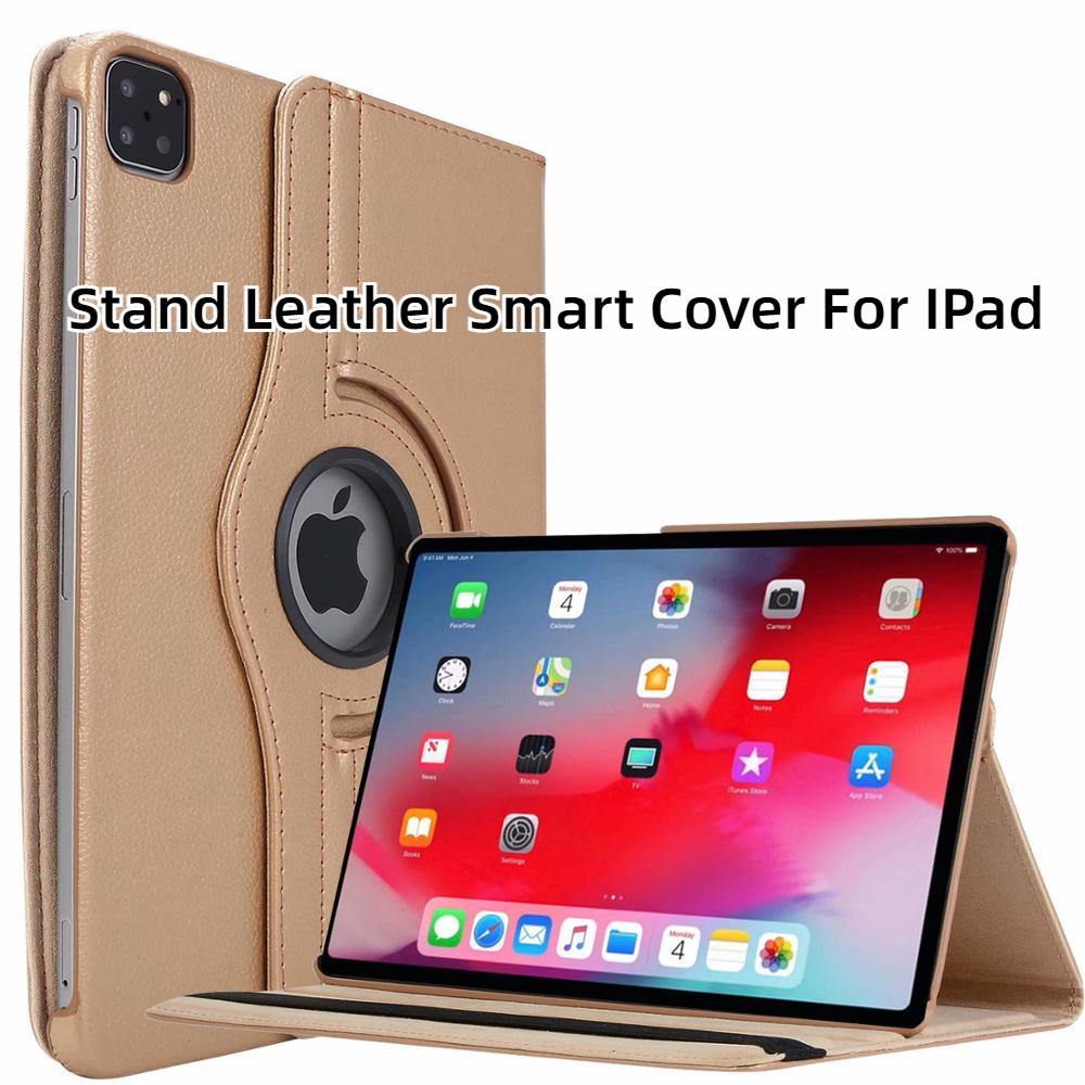 Кожаный смарт-чехол для Apple Ipad Air 1 2 3 4 10,9 Pro 9,7 10,5 11 12,9 2015 2017 2018 2020 7, 8, 9, 10,2 2021