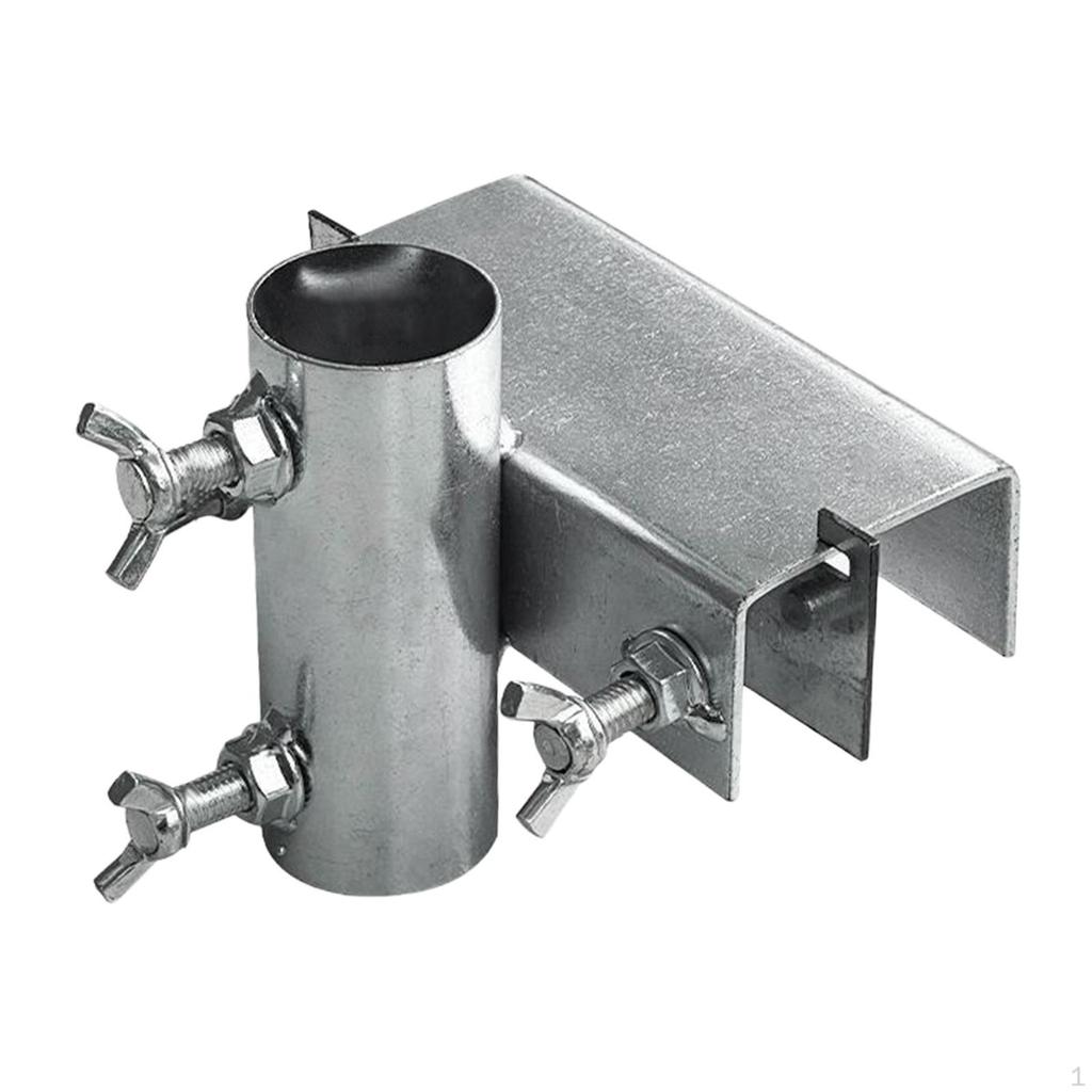 Patio Umbrella Clamp Deck Holder Sturdy Heavy Duty Fixator Parasol for Beach