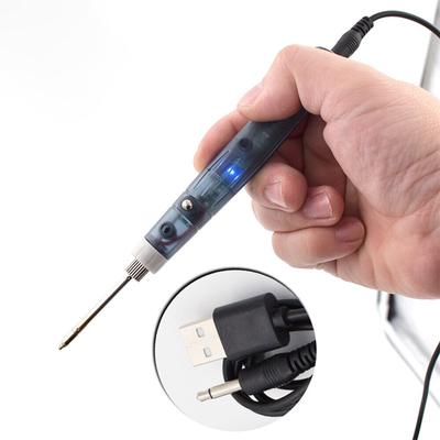 Портативный USB-паяльник, профессиональные электронагревательные инструменты, паяльная лампа с индикаторной ручкой, сварочный пистолет, инструмент для ремонта BGA