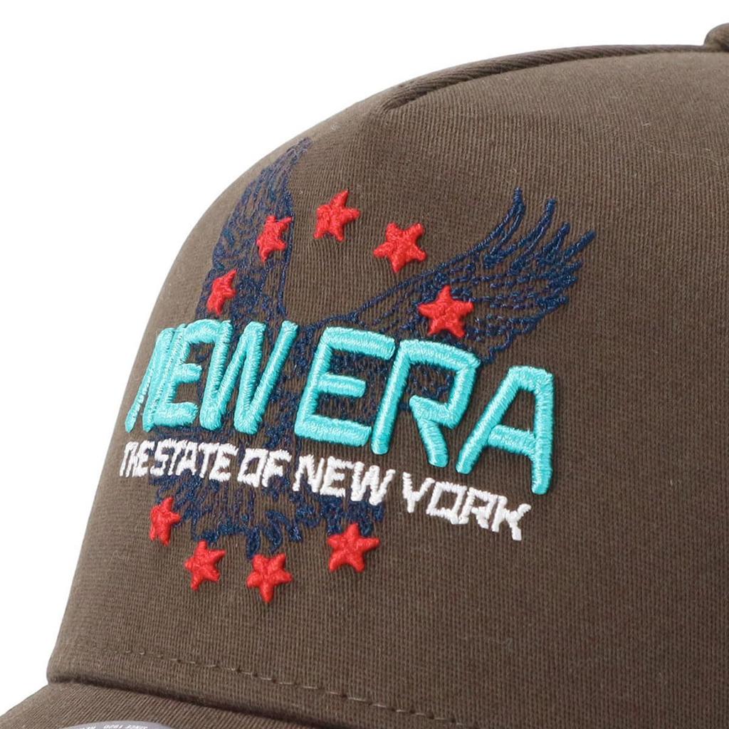 New Era Кепка 9FORTY Stretch Хлопок Моющаяся Грецкий орех 15125348 NER37G1306 Женская Мужская A-Frame