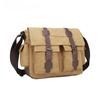 Street Trendy Men's Crossbody Bags High Quality 16A Washed Canvas Shoulder Bag Casual Retro Hip Hop Computer Bag Multifunctional Male Messenger Bag