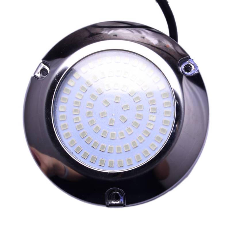 Universal Red Light 90LED Underwater Pontoon Marine Boat Camper trailer Caravan RV Transom Light IP68