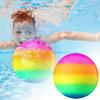 Diving Ball Interactive Colorful Smooth Surface Rainbow Underwater Ball Toy for Game Summer Party Outdoor Toy