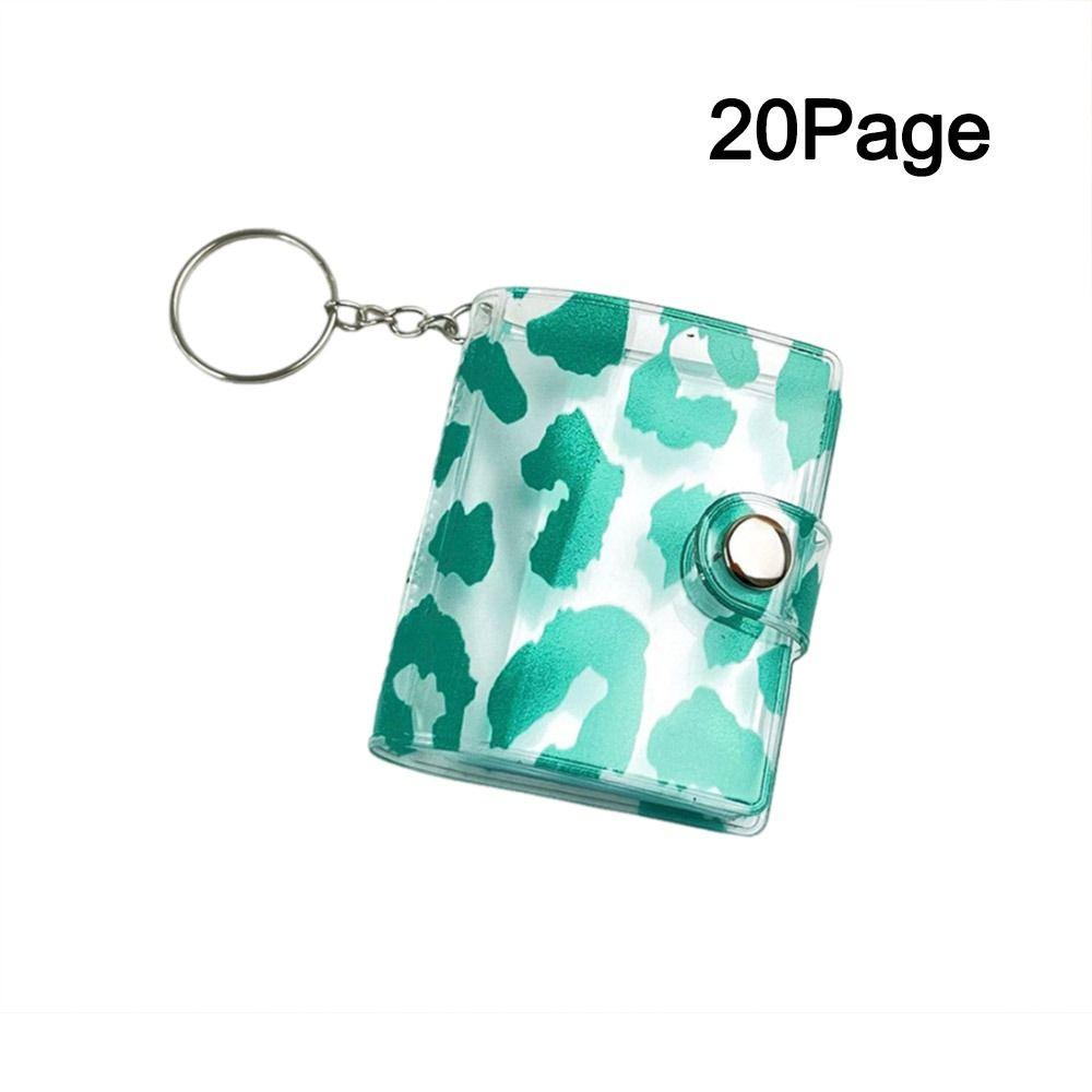 2 Inch Mini Photo Album Snap Button Design Name Card Book Mini Photo Card Holder