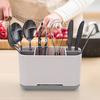 Ящик для хранения в ванной комнате, съемный компактный органайзер для косметики, прочный держатель для зубных щеток для дома