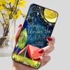 Чехлы для телефона Samsung A55 5G Чехол Цветок Силикон ТПУ Мягкая задняя крышка для Samsung Galaxy A15 4G 5G A25 A35 Защитный чехол Сумка
