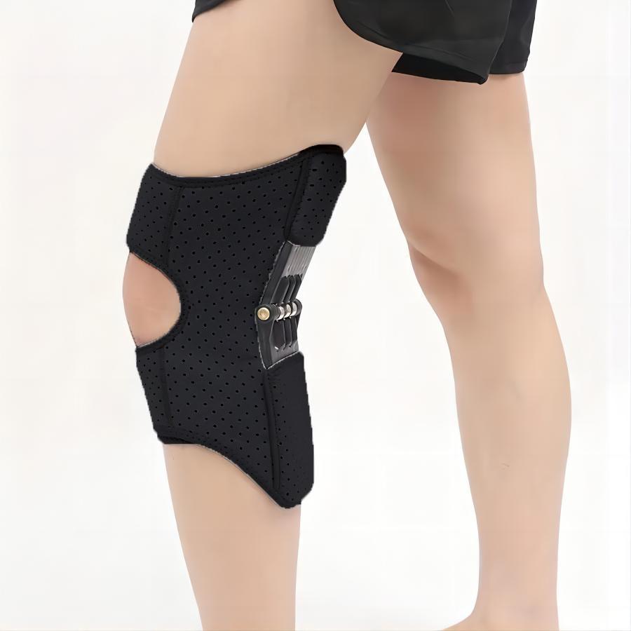 Наколенник izable Fit Дышащая поддержка с мощной пружиной отскока Застежка на липучке Идеально для бега, езды на велосипеде и пеших прогулок