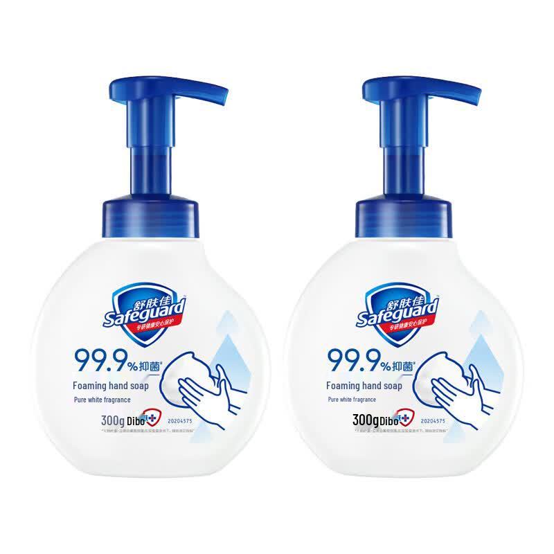 Safeguard Pure White Антибактериальное пенное мыло для рук с ароматом