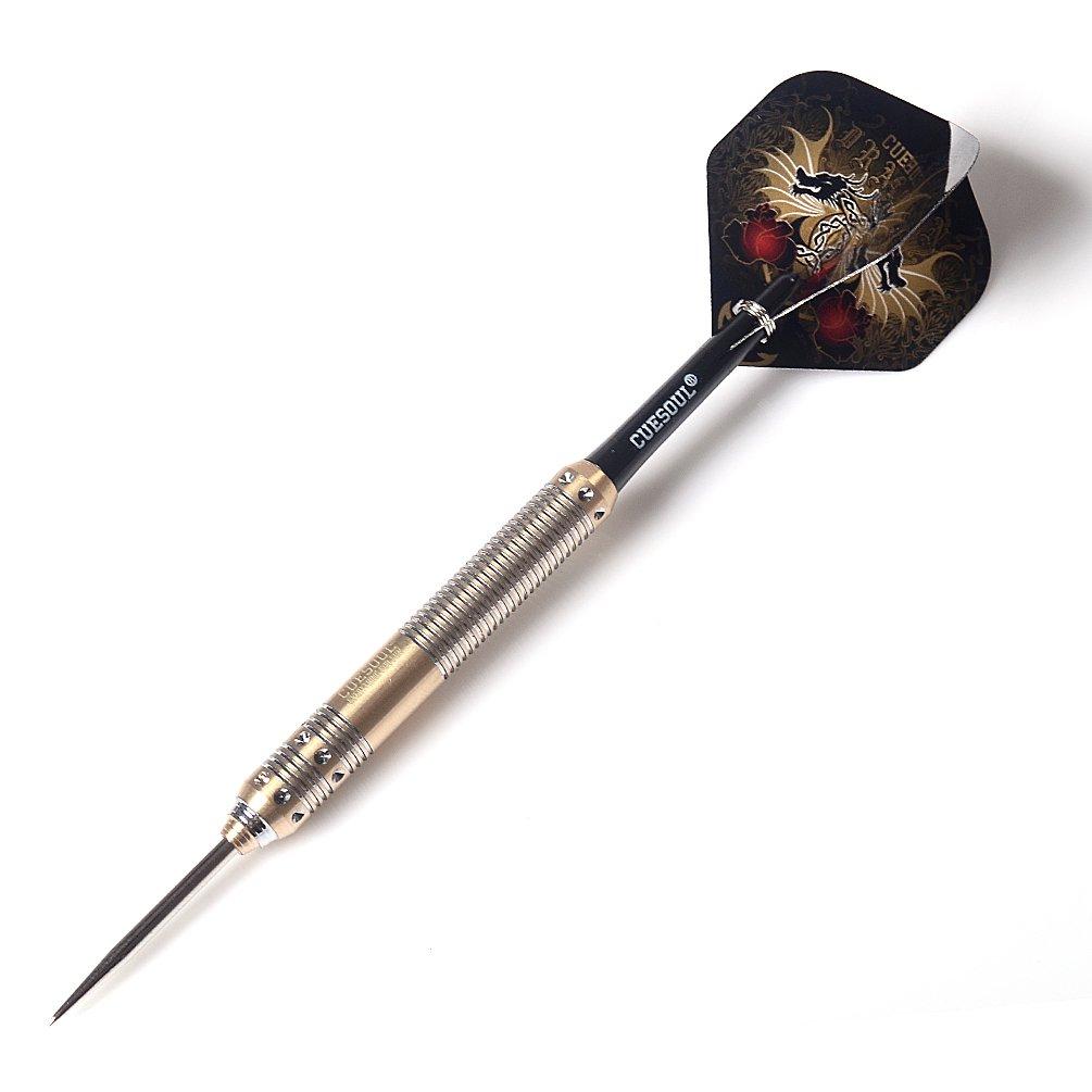 Cuesoul Дротики Dragon Deluxe из латуни со стальным наконечником, набор 21 г, F2302-L