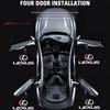 Car HD Projector Lamp LED Auto Door Welcome Light For Lexus IS250 IS200 CT200h GS300 LS430 RX450h LX570 IS300 ES RX LS IS NX CT