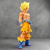 Сборная модель Son Goku из Dragon Ball Z, ПВХ, Режим Коллекции, Игрушка, Подарок, Ручная работа, Супер Сайян Гоку, Фигурка, Статуэтка, Настольное украшение