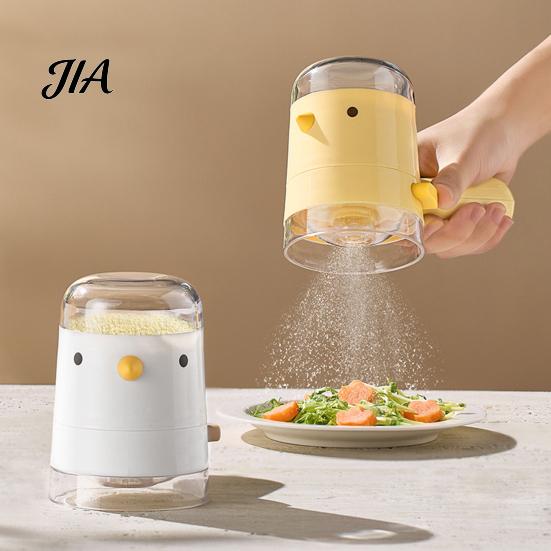 Moisture Proof Seasoning Dispenser Bird Shaped Quantitative Salt Shaker, Spice Dispenser, Kitchen Cute Gadget Bottle with Measured Pouring, Condiment