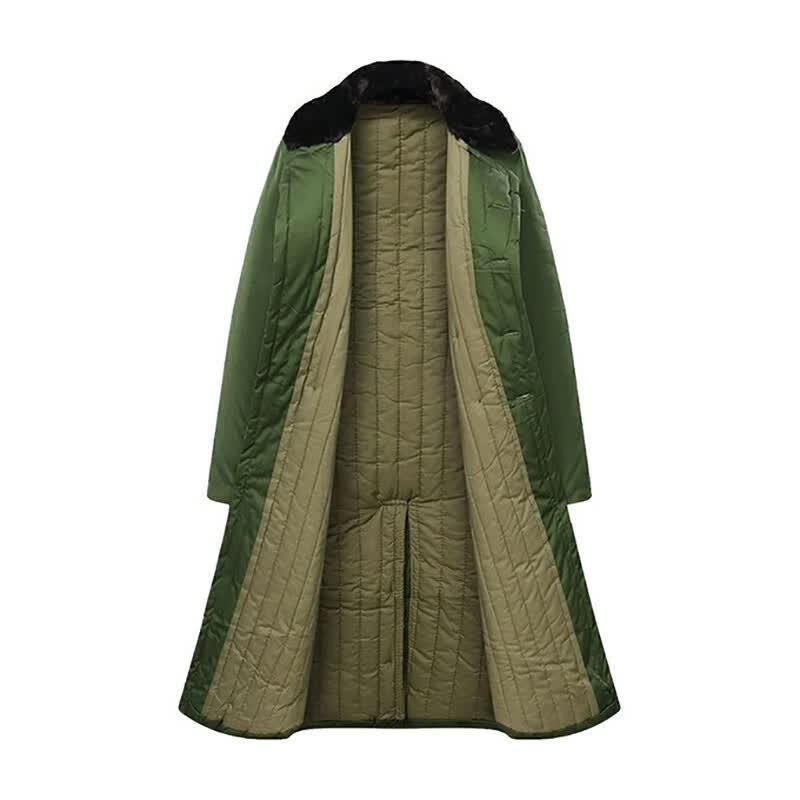 Military Green Padded Winter Work Jacket