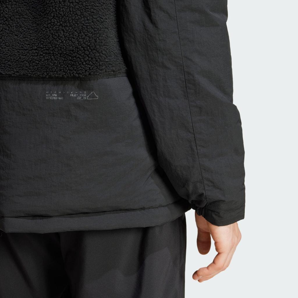 adidas CITY ESCAPE INSULATION Бархатистое пальто Мужское Черное IS9053
