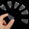 62KD 20Pcs Blind Hold Down Brackets Clear Clips Easy Installation Curtain Repair Part